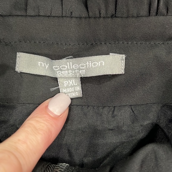 New York collection, petite, puffy sleeve, crop dress jacket PXL - Picture 5 of 8